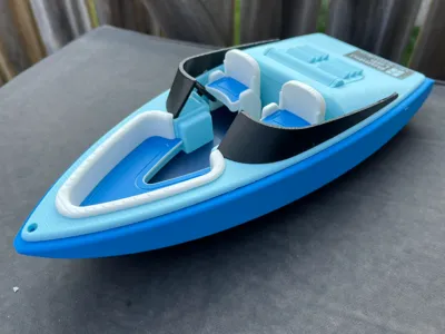 Customize Your Own Speed Boat Model