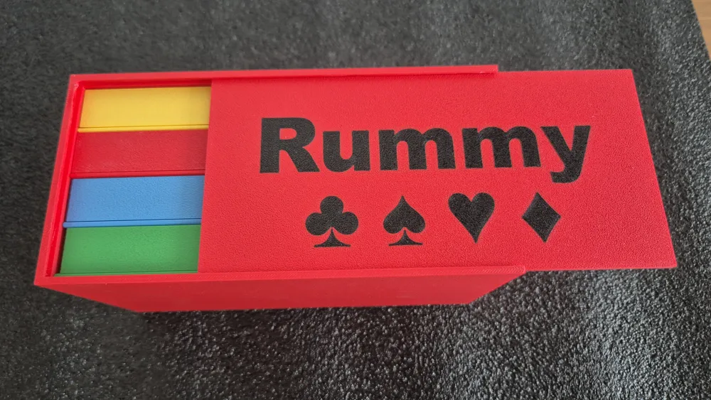 Rummy Game - Free 3D Print Model - MakerWorld