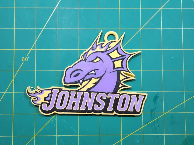 Johnston-Iowa School Logo - Dragon