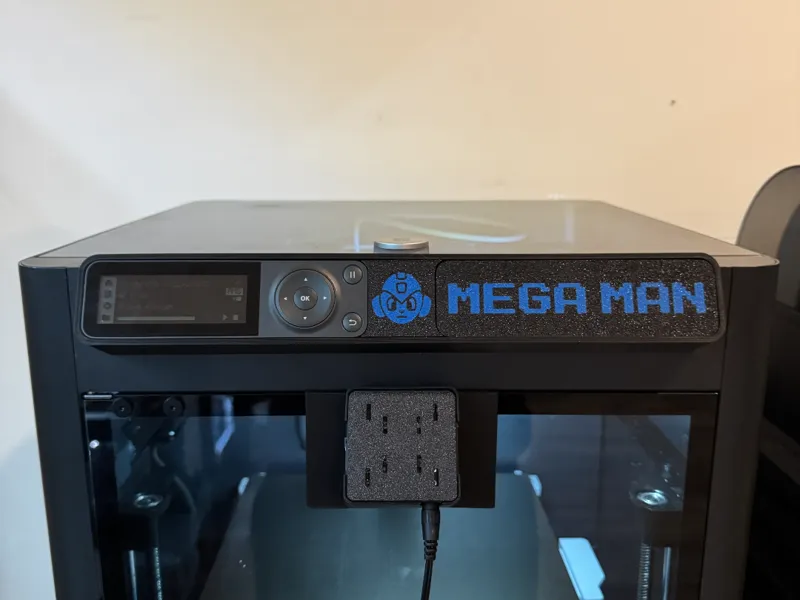 MEGA MAN Bu Name Plate