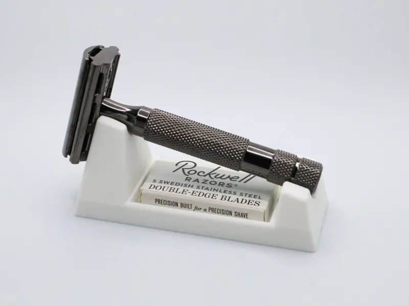 Rockwell Razor Stand with Blade Insert