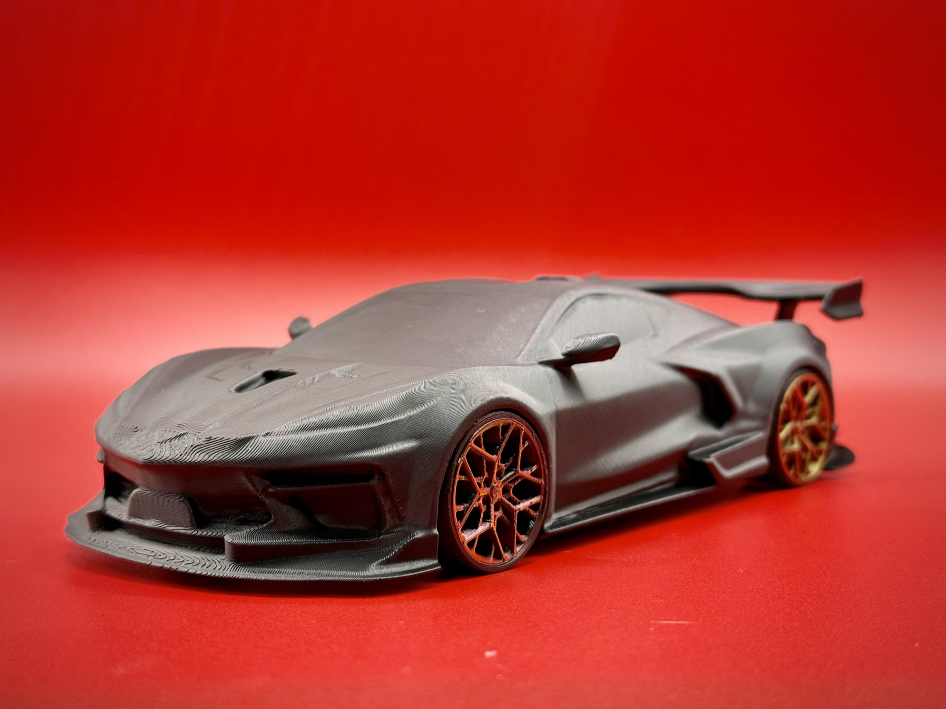Chevy Corvette C8 Widebody - 1/24 Scale model car!