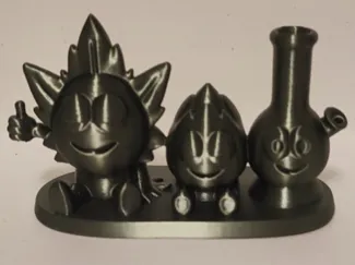 Mr. Bud, Mr. Leaf & Mr. Bong buddies 