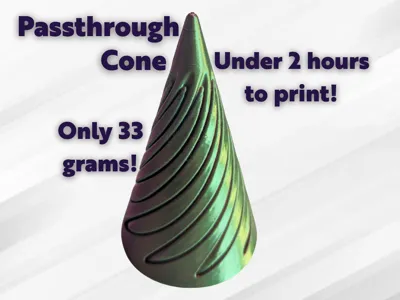 Passthrough Cone Fidget