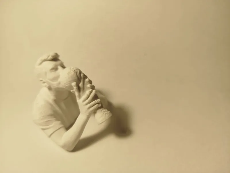messi sculture