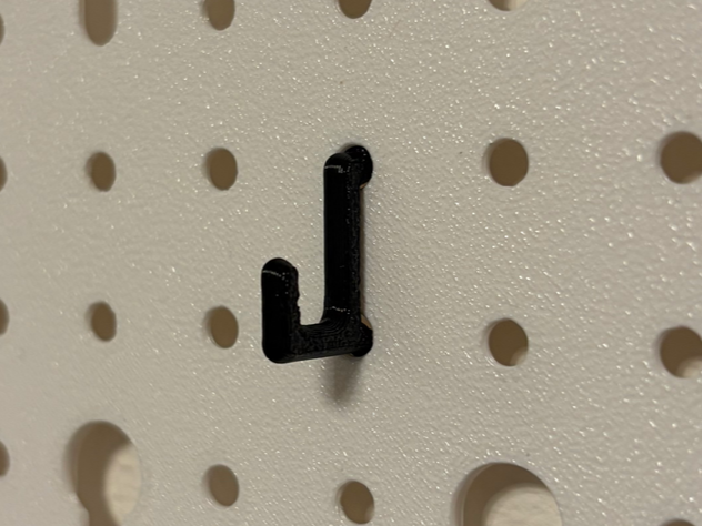 Haken klein für Werkzeugwand/Lochwand