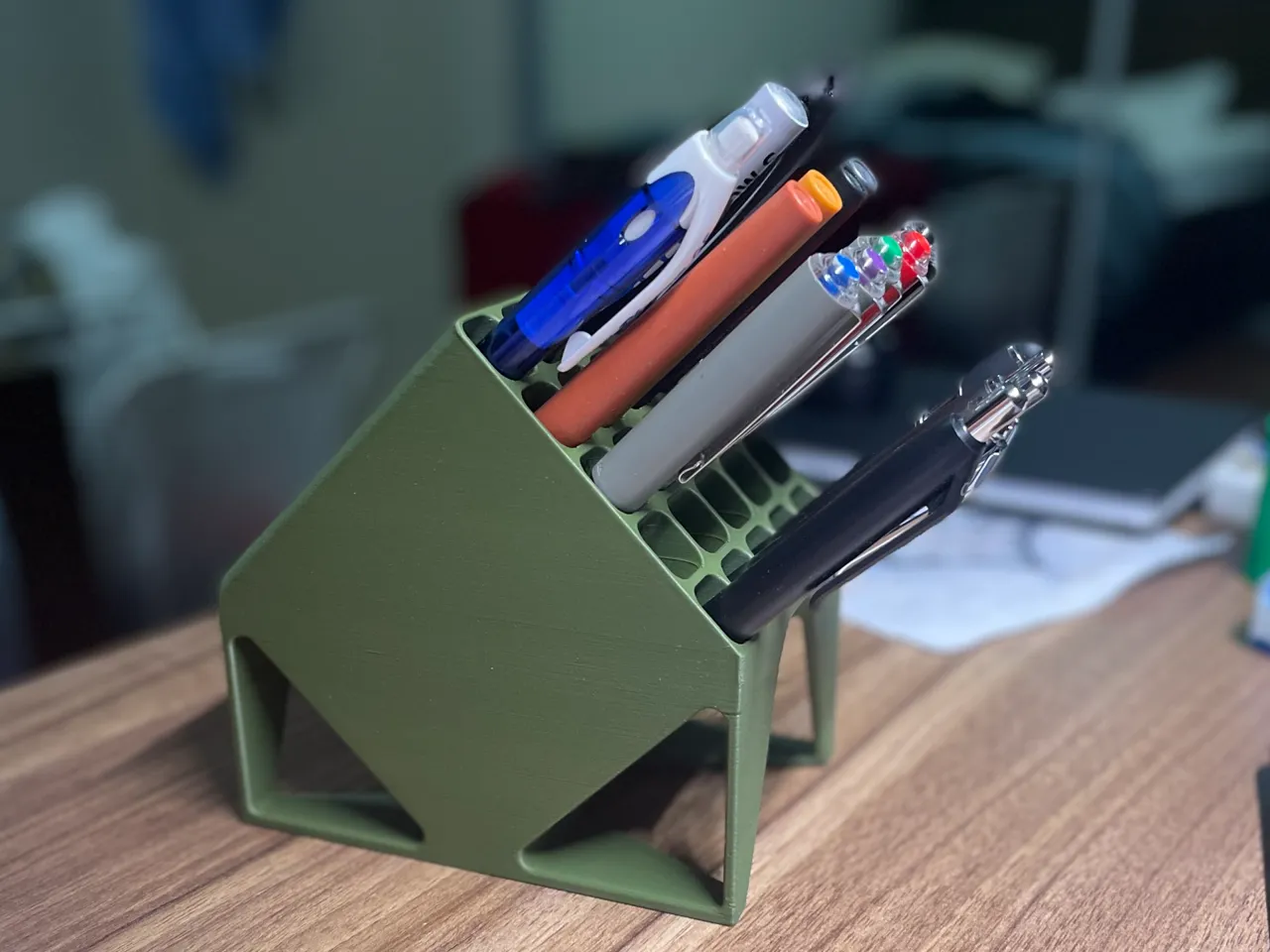 Pen Holder (5x5) - Desk Organization Series view 2