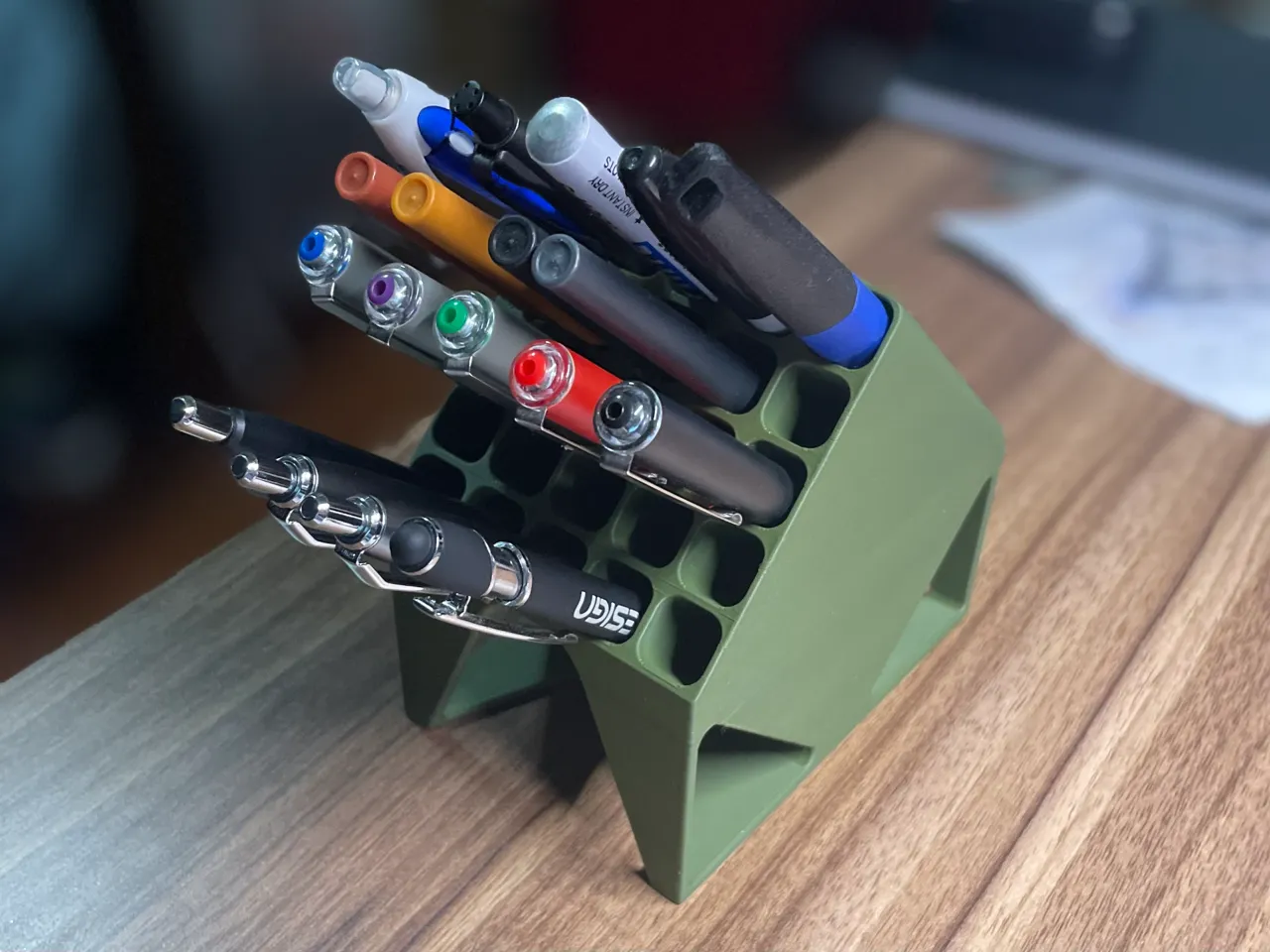Pen Holder (5x5) - Desk Organization Series view 3