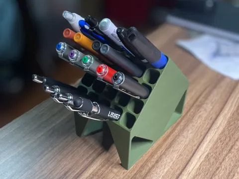 Pen Holder (5x5) - Desk Organization Series view 3