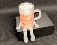 uneven foam, more transparency - more natural