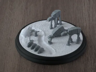 Star Wars Diorama - Hoth