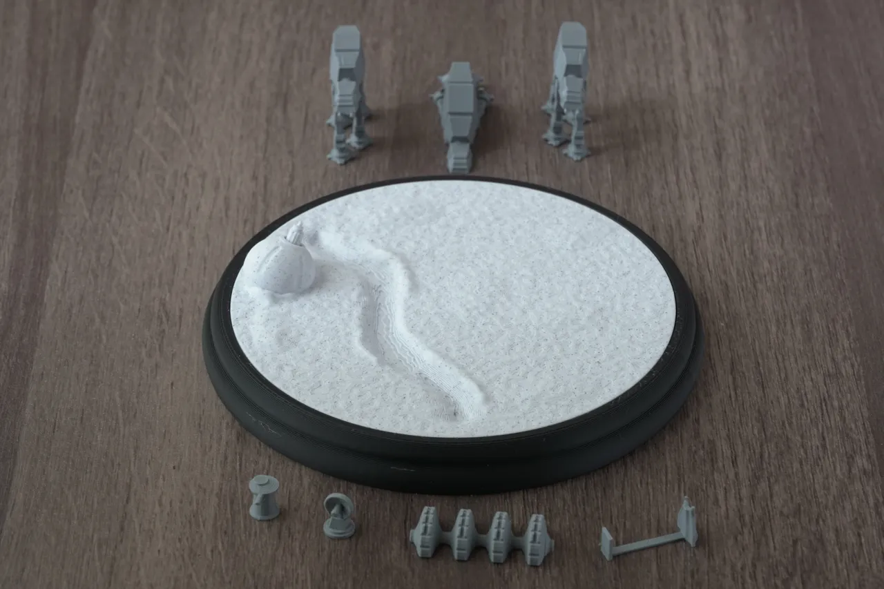 Star Wars Diorama - Hoth view 2