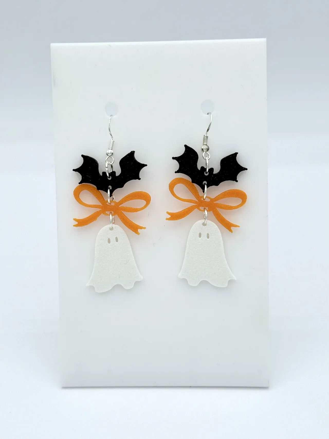 Spooky but cute earrings view 2