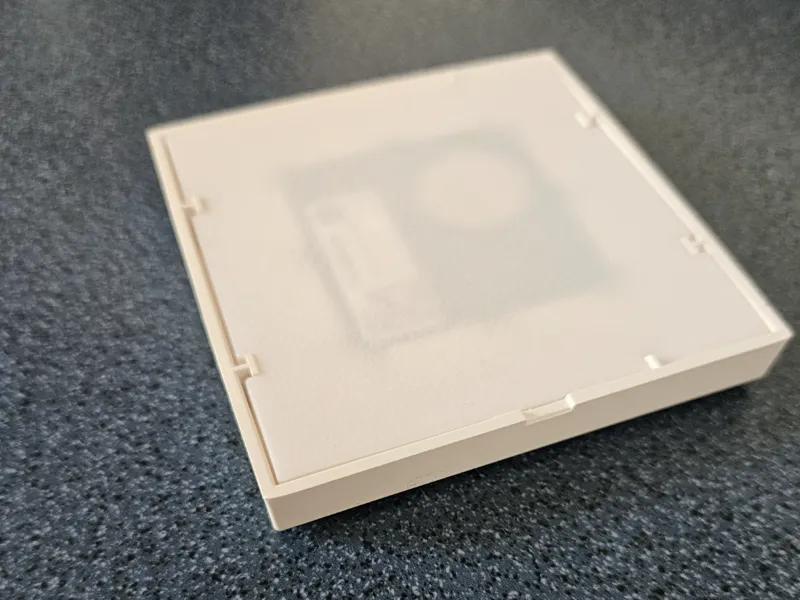 Somfy shutter button back cover