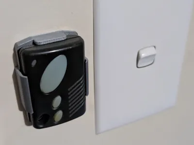 Glidermatic or Gliderol garage door remote bracket