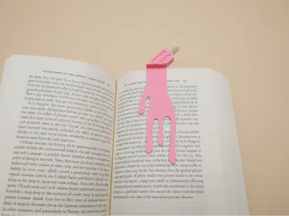 ice cream popsicle bookmark (melting)