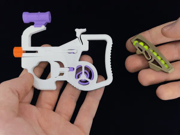 FN-BB90 | BB-Gun | interchangable magazine | scope view 2