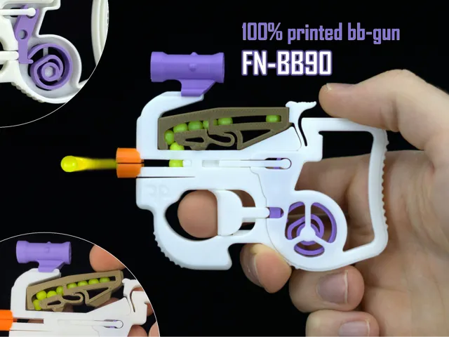 FN-BB90 | BB-Gun | interchangable magazine | scope