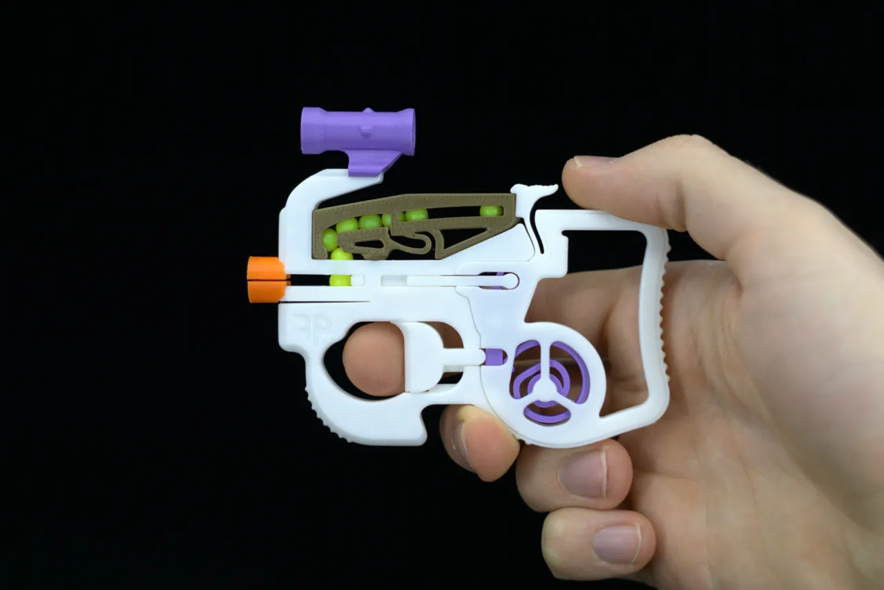 FN-BB90 | BB-Gun | interchangable magazine | scope view 3