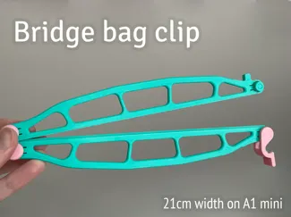 Bridge bag clip (open source)