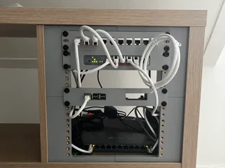 IKEA Kallax 10 inch Rack 7U