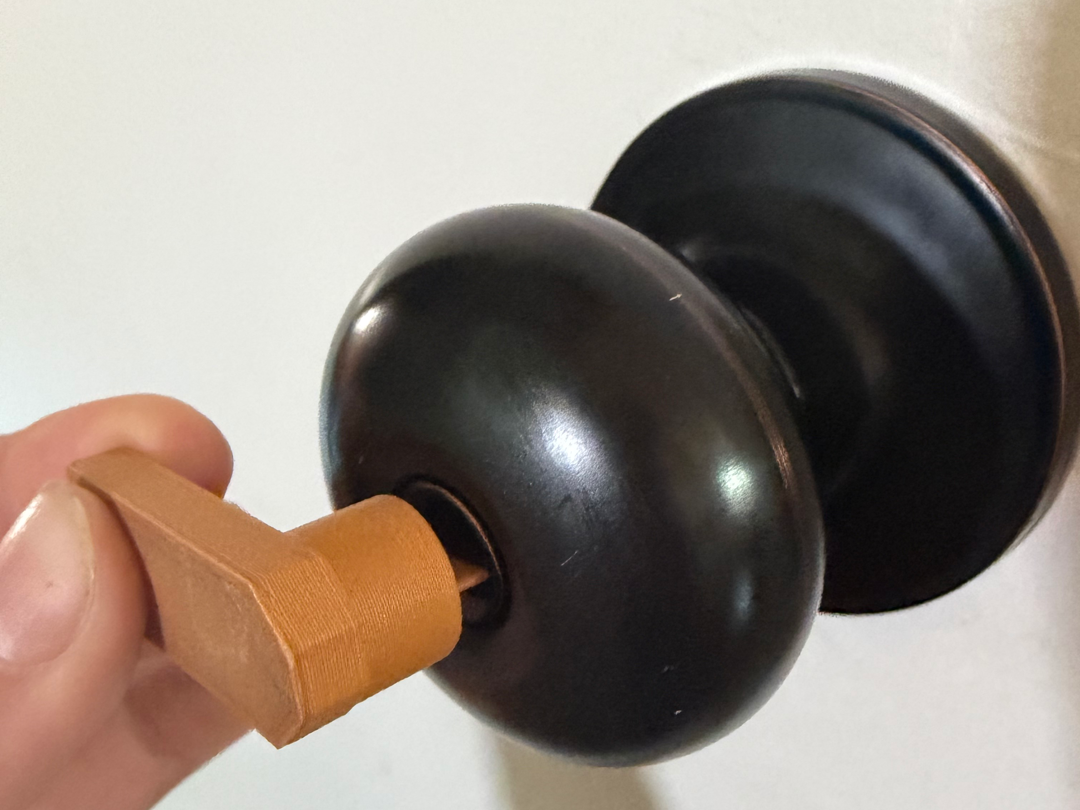 Simple door lock pick