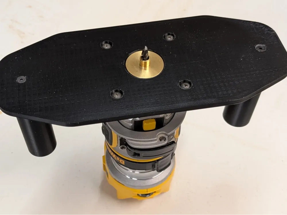 Dewalt DCW600 Baseplate with Handles - Free 3D Print Model - MakerWorld