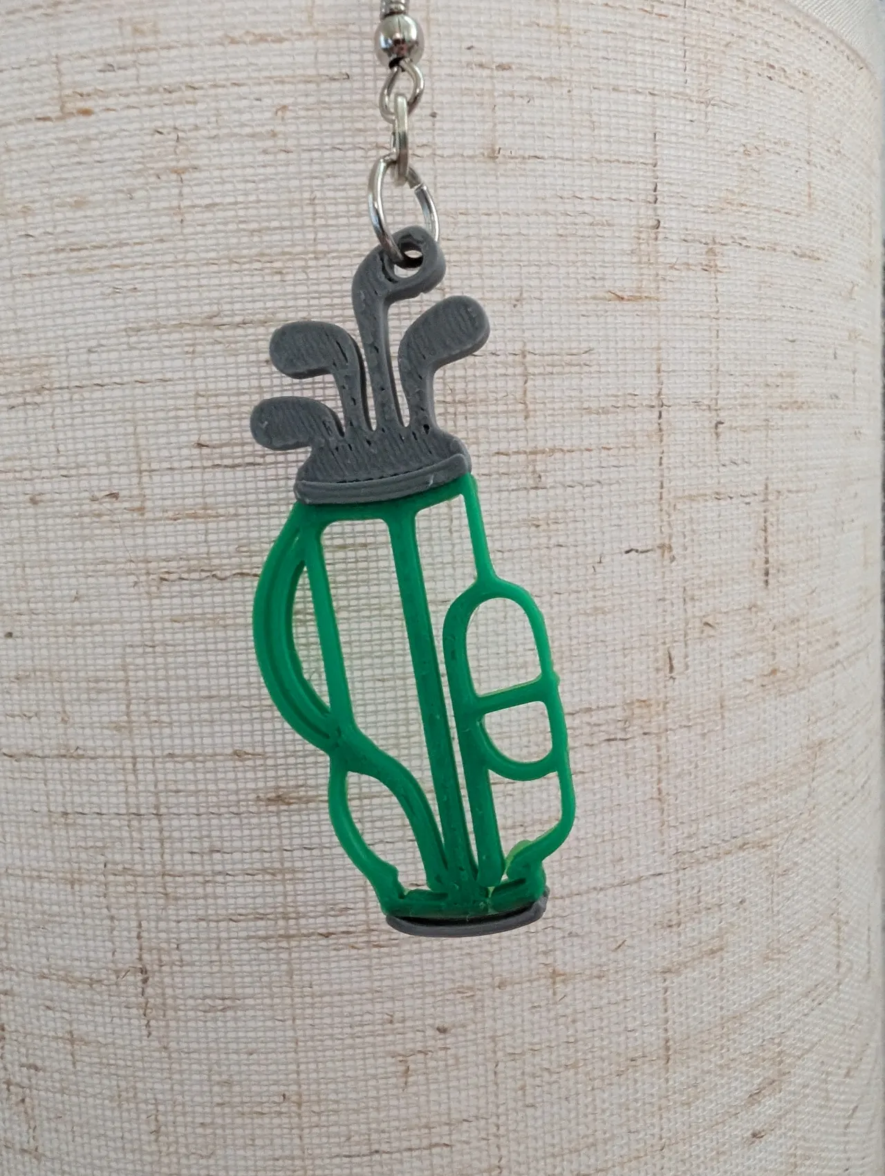 Golf Bag Earring view 2