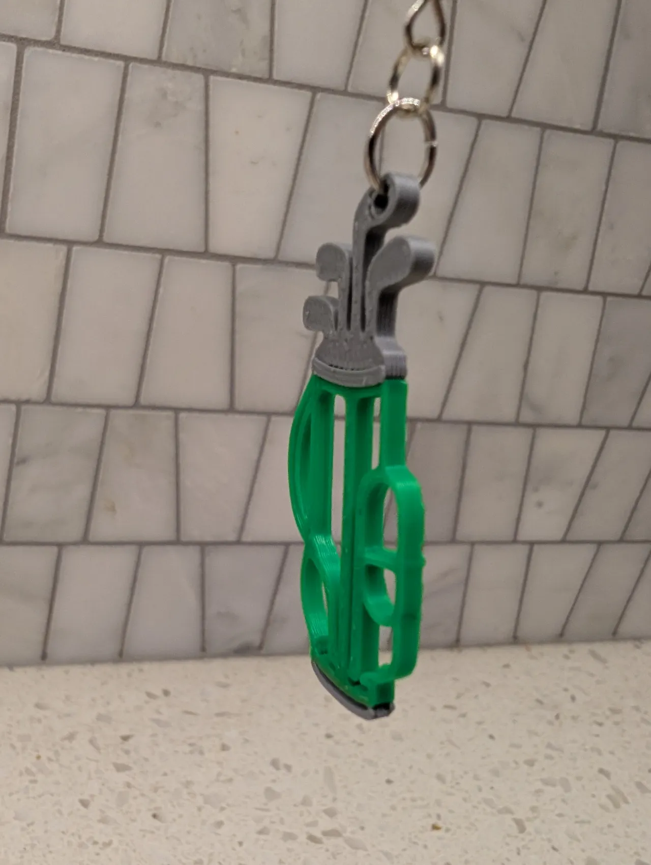 Golf Bag Earring view 3
