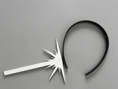Flash of Inspiration/Shock/Epiphany Anime Headband