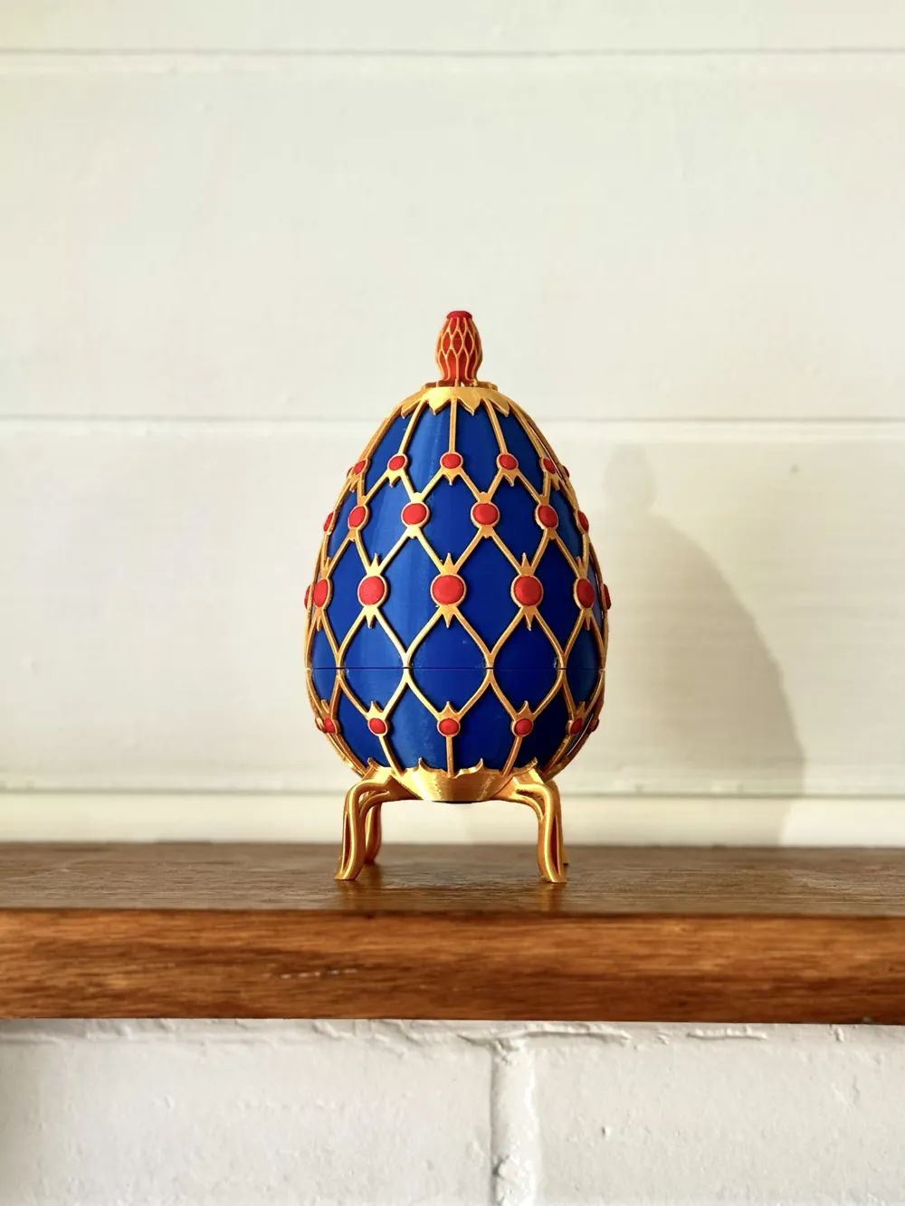 Faberge Egg Jewelery Box - Free 3D Print Model - MakerWorld