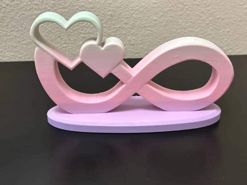 Infinity Heart Decor