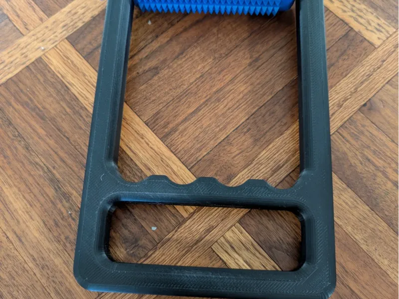 pain roller with handle/ back scratcher