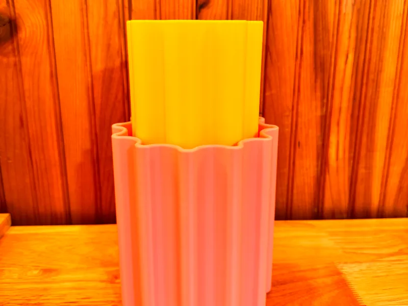 Vase Modulaire Bicolore
