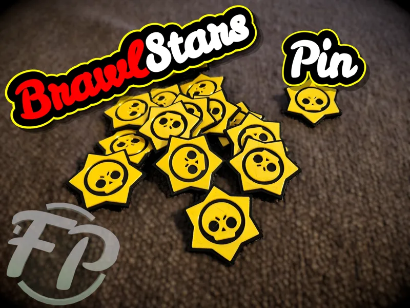 BrawlStars Inspired Pin