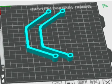 Patins d'atterrissage pour hélicoptère RC