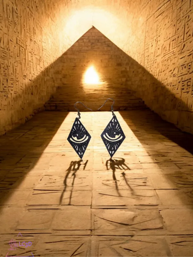 Third eye earrings