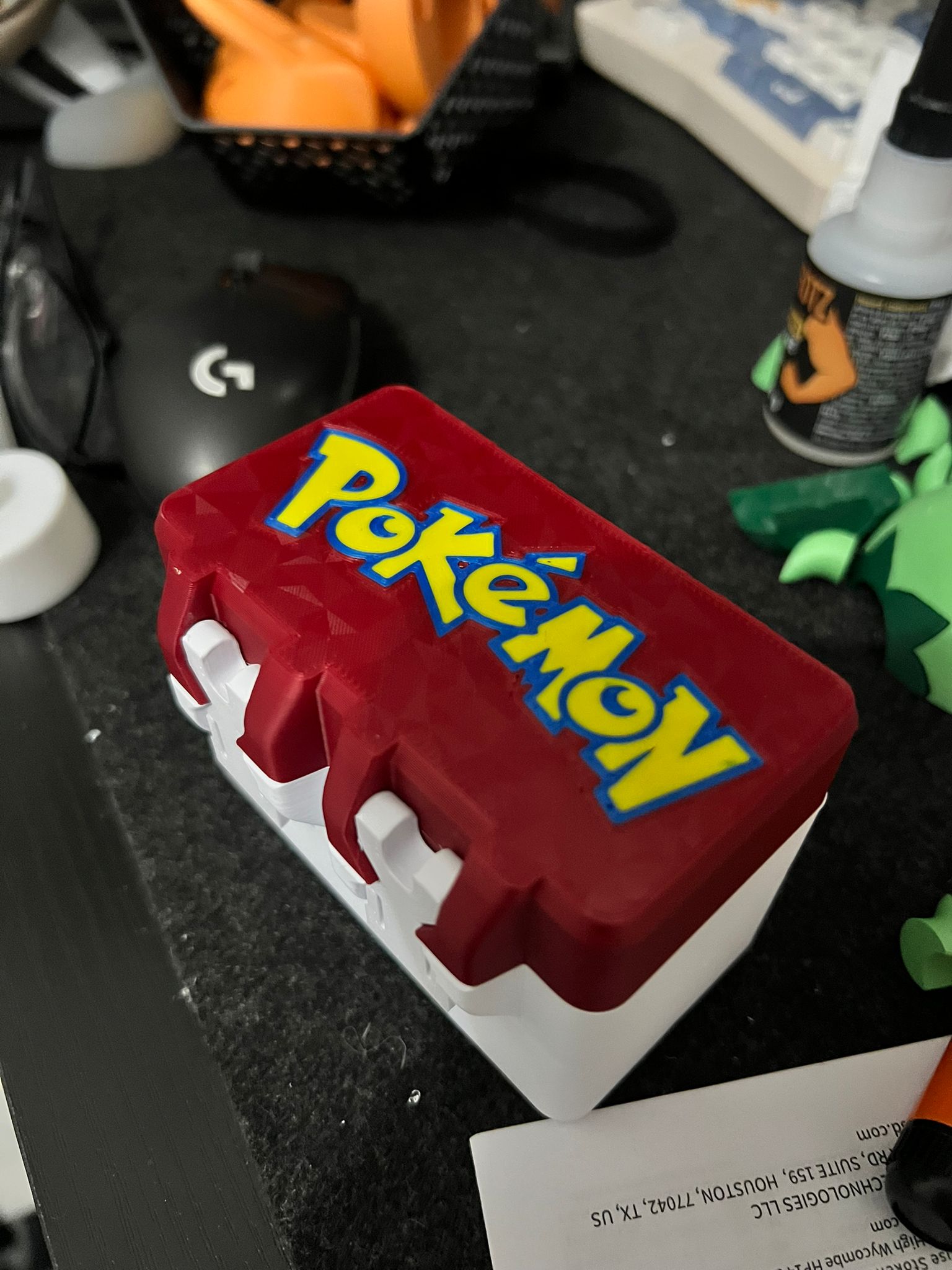 Miniatura 3 do modelo 3D Pokemon Card Deck Box - SnapLock