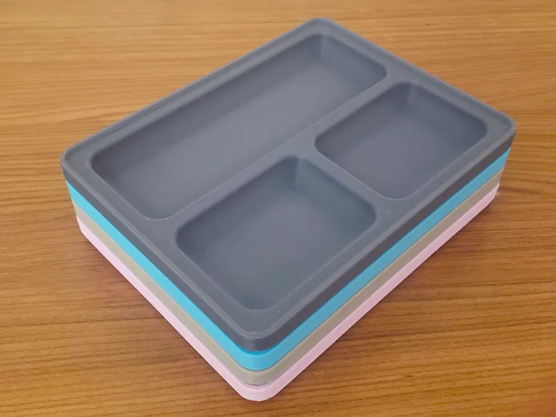 Stackable Small Parts Trays 7 Inch Wide