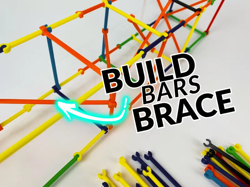 Build Bar Brace For Towers, Bridges, Cranes, Cars