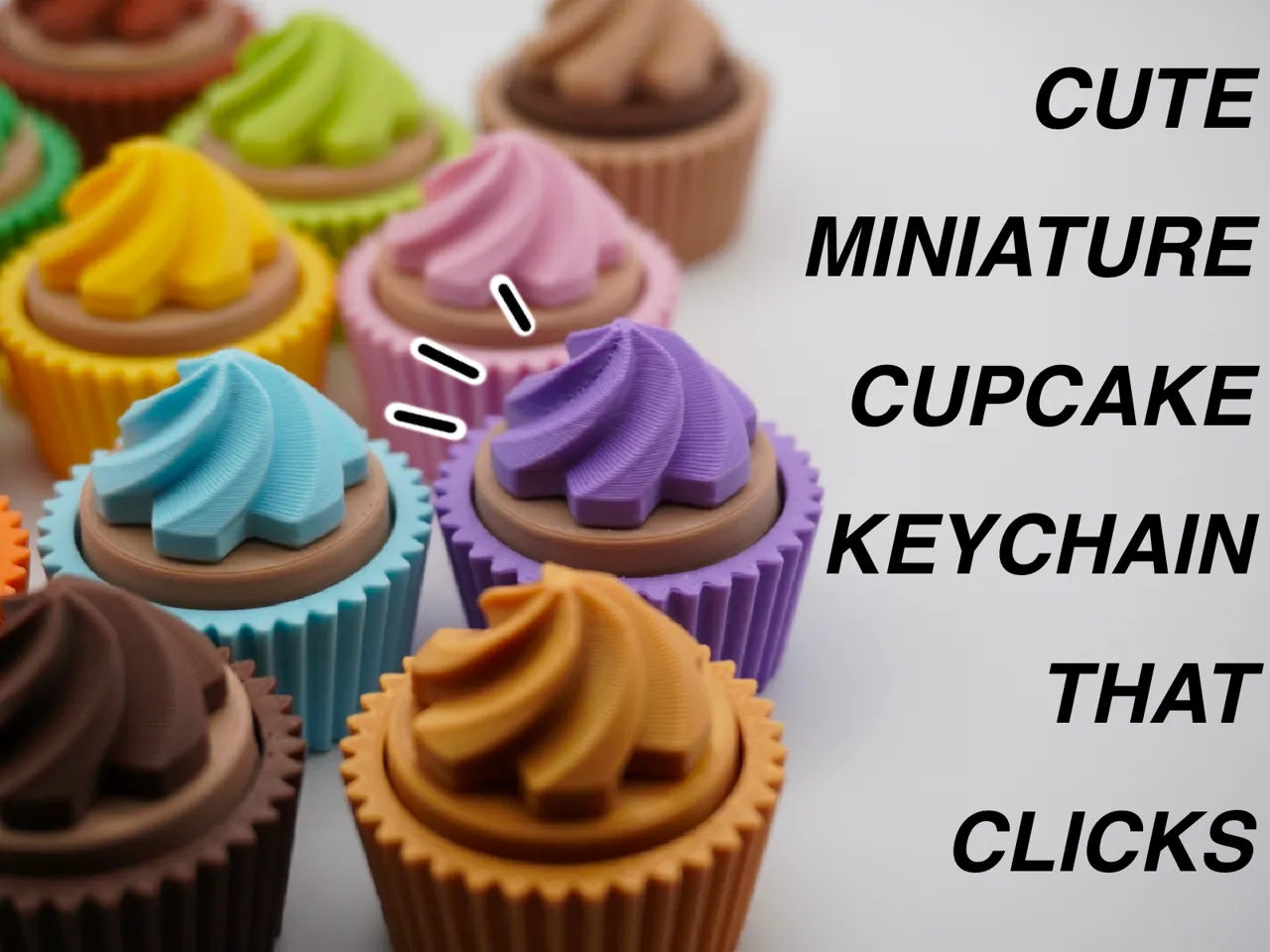 Mini Cupcake Fidget Clicker view 4