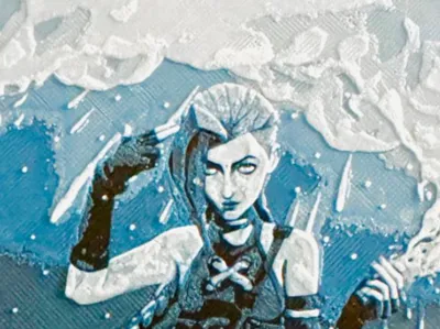 Arcane - Jinx (HueForge)