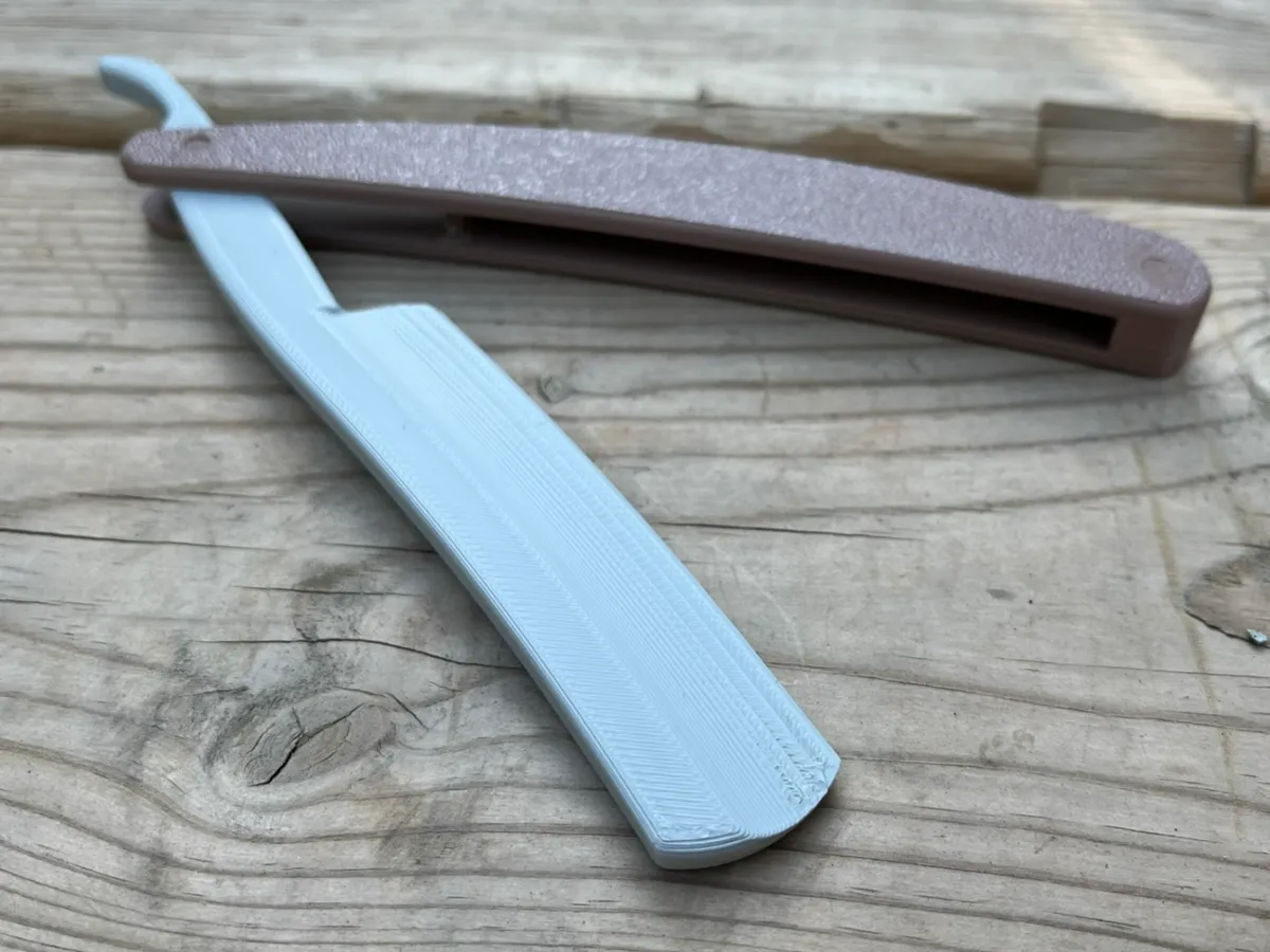 Straight Razor Mk II Cosplay Prop - Free 3D Print Model - MakerWorld