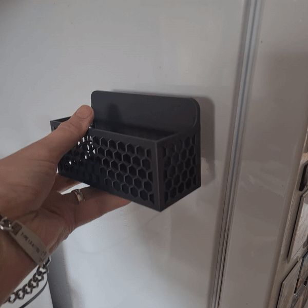 kitchen magnet shelf mount fridge / storage box