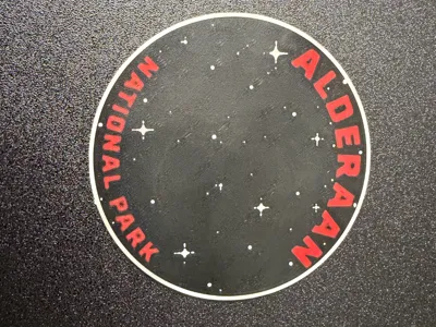 Alderaan National Park Coaster/ Magnet