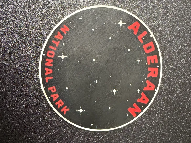 Alderaan National Park Coaster/ Magnet