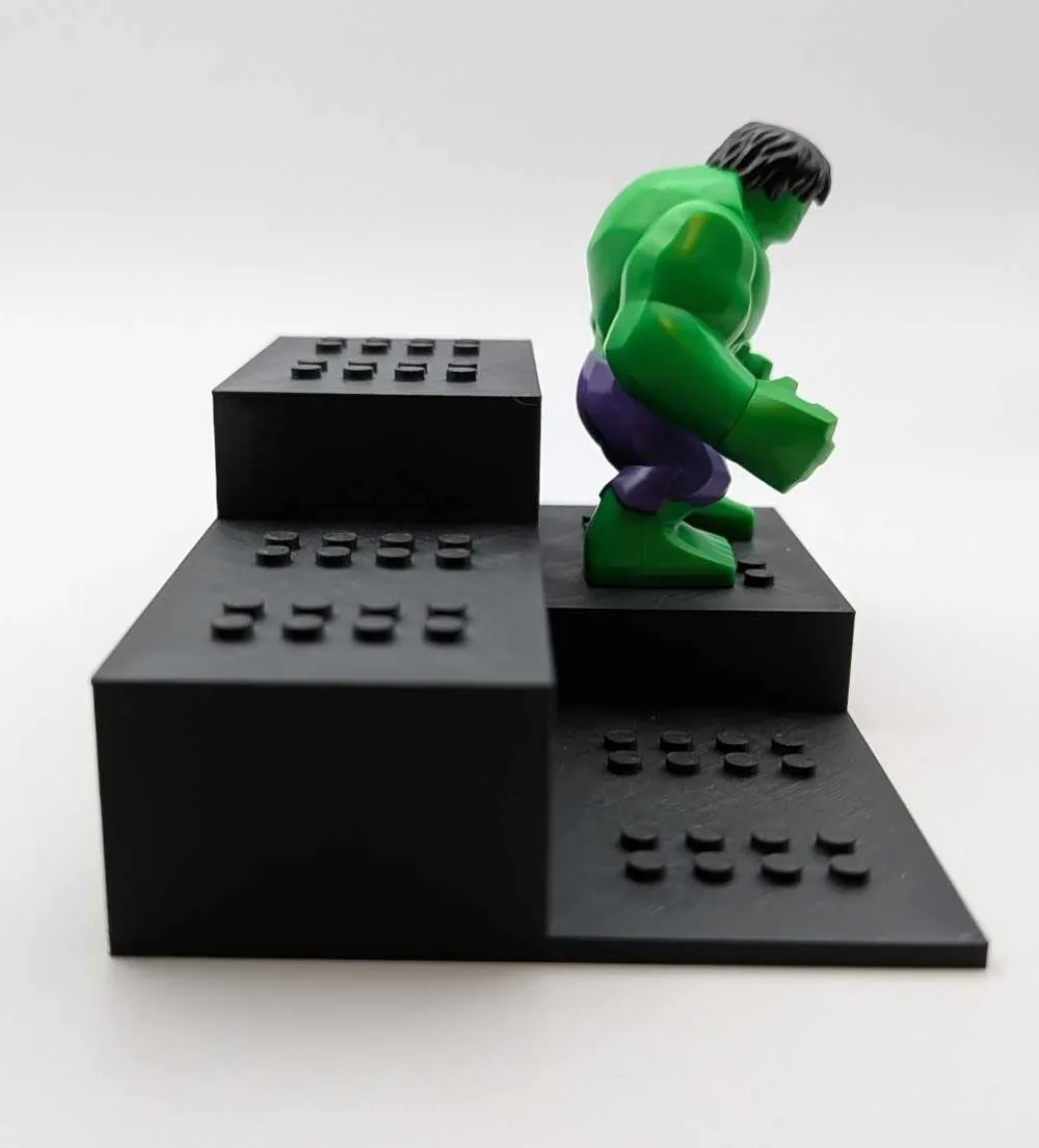 6x Big Minifig Display Stand - Free 3D Print Model - MakerWorld