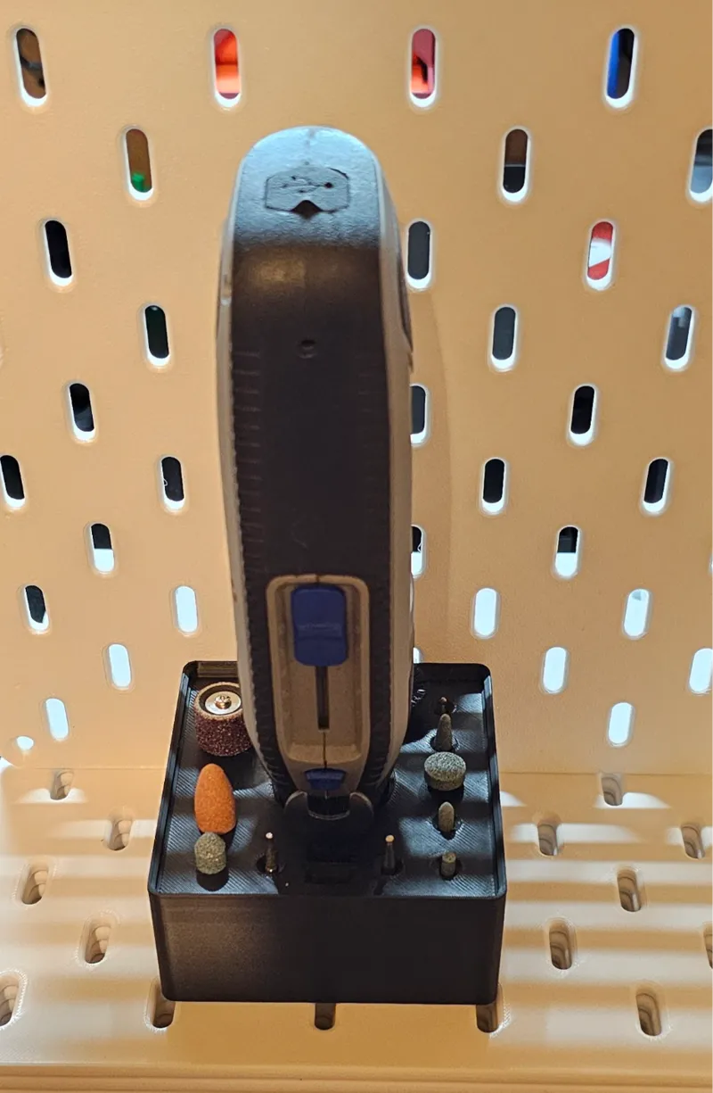 Skadis Compatible Dremel Lite & Bits Holder