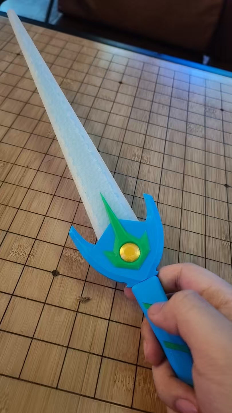 Miniatura 2 do modelo 3D 虹猫蓝兔七侠传——冰魄剑