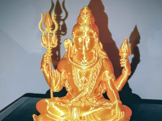 Shiva Teelichthalter